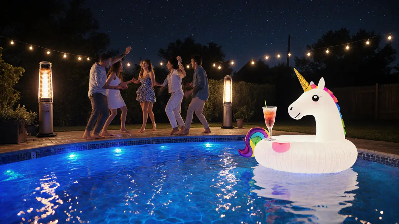 Pool Party - Dance and Swim All Night: How to Throw the Ultimate Night Swim Bash